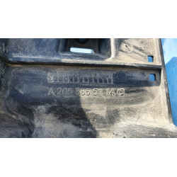 A2058855114 Mercedes-Benz C Left Rear Bumper Exhaust Trim Bezel Bracket