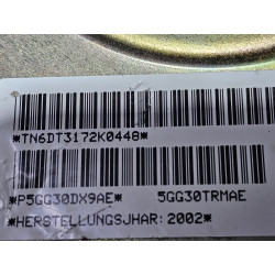 5GG30DX9AE Jeep Liberty Steering Wheel Driver Airbag 2002-2006 5GG30TRMAE