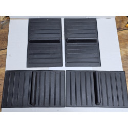 96917-EZ10A Nissan Titan Center Console Front Rubber Mat Insert 2016-2024