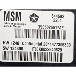 05026617AE Dodge Charger Seat Module 2014-2023 05026617AF
