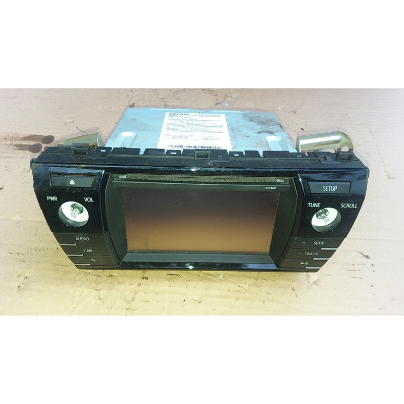 86140-02050 Toyota Corolla Radio CD Receiver Display 2014-2016