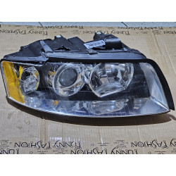8E0941030F Audi A4 Right Halogen Headlight 2002-2005