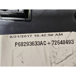 68293633AC Chrysler 300 AC Heater Climate Media Control Panel 2017-2021