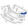 N1WZ-17K946-BD Ford Ranger Front Bumper Left Cover Spacer 2024-2026