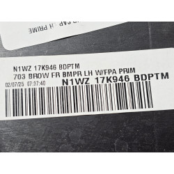 N1WZ-17K946-BD Ford Ranger Front Bumper Left Cover Spacer 2024-2026
