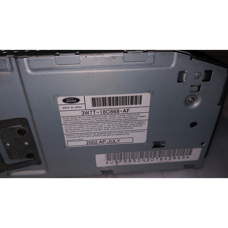 3W7T-18C868-AF Ford Crown Victoria Receiver Radio 2003-2005