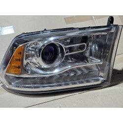 68324940AD Dodge RAM Right Premium Chrome LED Headlight 2013-2018