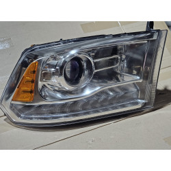 68324940AD Dodge RAM Right Premium Chrome LED Headlight 2013-2018