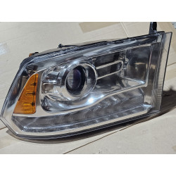 68324940AD Dodge RAM Right Premium Chrome LED Headlight 2013-2018