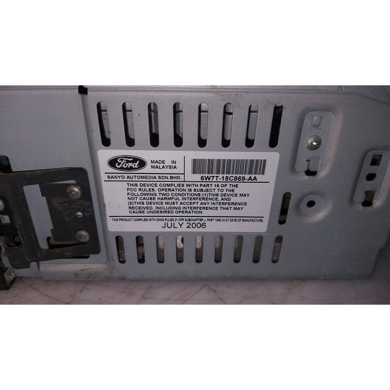 6W7T-18C869-AA Ford Crown Victoria Receiver Radio 2005-2007