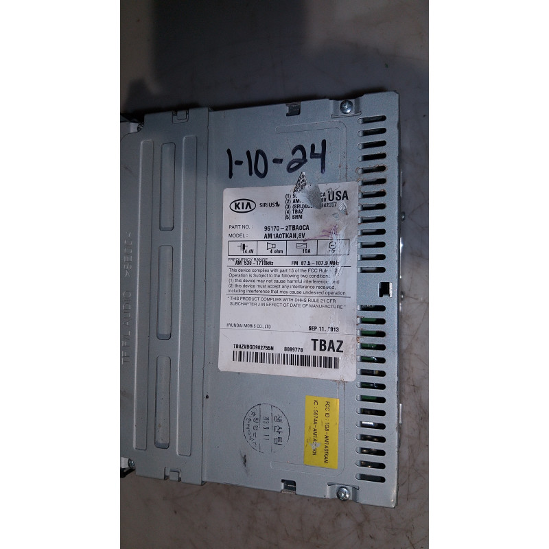96170-2TBA0CA Kia Optima Radio CD MP3 Player 2014-2015