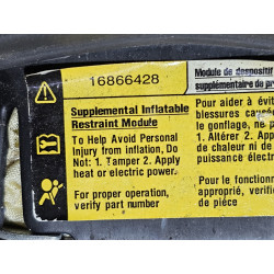 16866428 Cadillac SRX Steering Wheel Driver Airbag
