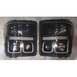 Ford F-250 Super Duty U-Bar LED Headlight 2011-2016 | F-350 Super Duty