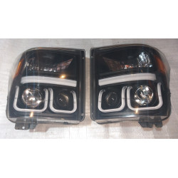 Ford F-250 Super Duty U-Bar LED Headlight 2011-2016 | F-350 Super Duty