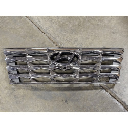 86366-N9000 Hyundai Tucson Chrome Grille With Camera Hole 2021-2024