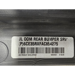 6CE35RXFAC Jeep Wrangler Rear Bumper 2018-2026 6CE35TRMAC