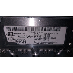 96560-3N100 Hyundai Equus MP3 XM Bluetooth 6-Disc CD Player 2010-2013