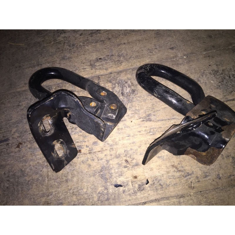 7C34-17A954-AC Ford F-250 Tow Hook Bracket Set 2008-2010