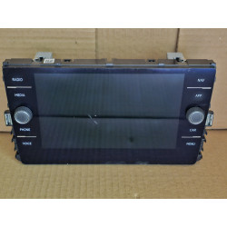 5G6919605D Volkswagen Taos Radio Navigation Display Screen Monitor