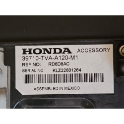 39710-TVA-A120-M1 Honda Accord Radio Navigation Info Display Screen Monitor