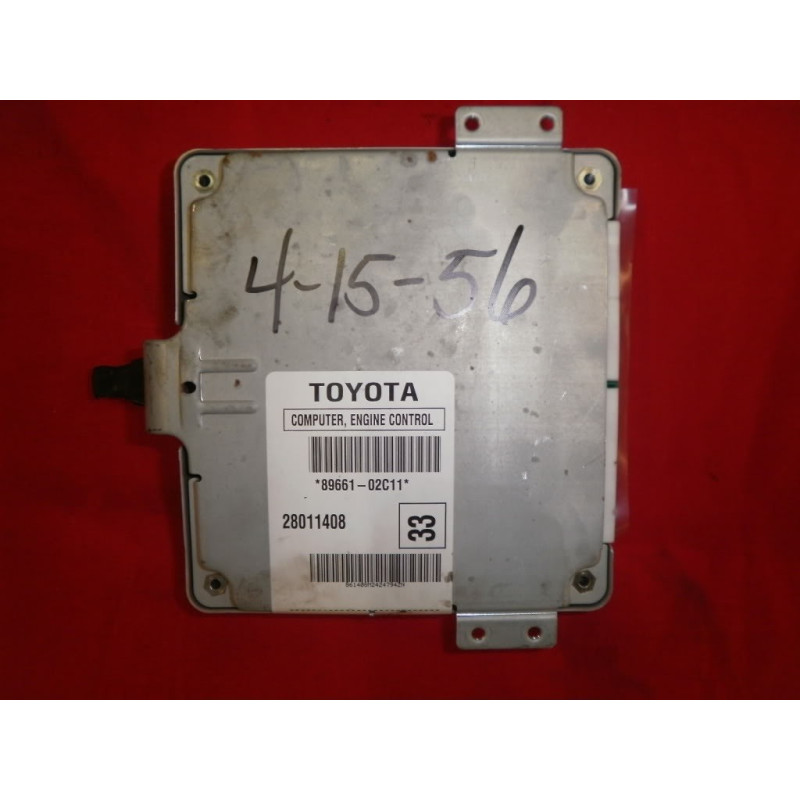 89661-02C11 Toyota Corolla Engine Computer 2005-2007