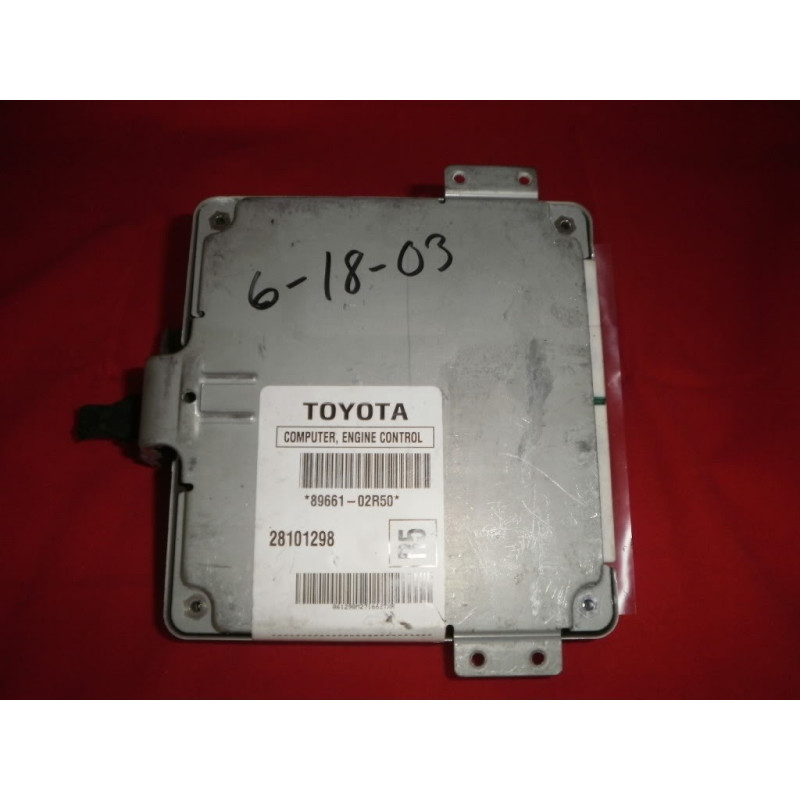 89661-02R50 Toyota Matrix Engine Computer 2007-2008