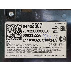 84422507 Chevrolet Equinox AC Heater Climate Control Panel 2018-2019