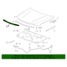 84956261 GMC Yukon Hood Chrome Molding Grill 2025-2026