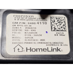 84868481 Chevrolet Blazer Dome Lamp 2019-2025 85550975