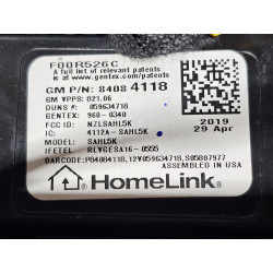 84868480 Chevrolet Blazer Overhead Dome Lamp 2019-2025 85550973