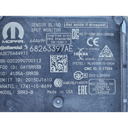 68263397AE Dodge Ram Right Blind Spot Radar Monitor Sensor Module 2019-2024