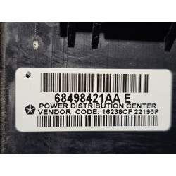 68498421AA Dodge Durango Power Relay Fuse Box 2021-2026