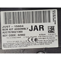 JU5T-15604-JAR Ford F-150 Body Control Module Fuse Box (BCM) 2018-2020