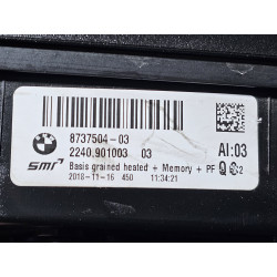51168737504 BMW Z4 Right Power Fold Turn Heated Memory Mirror 2019-2024