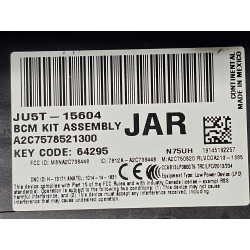 JU5T-15604-JAR Ford F-150 Body Control Module Fuse Box 2018-2020