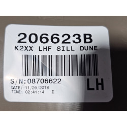 23433408 GMC Yukon Left Front Sill Scuff Plate Trim Cover 2015-2020