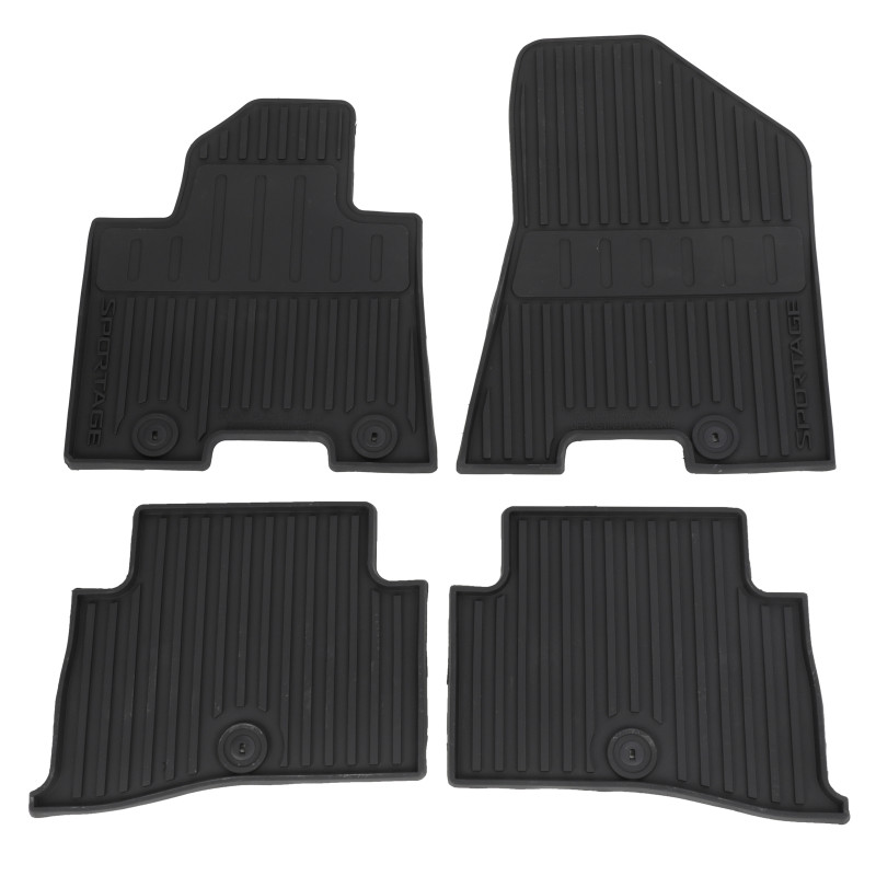 D9013ADU00 Kia Sportage All Weather Carpet Floor Mats Set 4pc 2017-2021