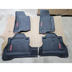 82215202AE Jeep Gladiator All Weather Carpet Floor Mats Set 2018-2026