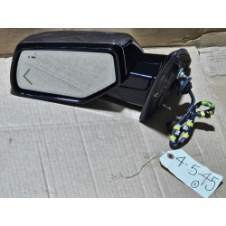 84347645 GMC Left Chrome Blind Spot Power Fold Auto Dim Turn Heated Mirror