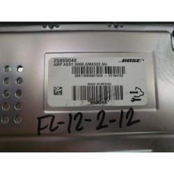 25869048 Cadillac CTS Bose Stereo Sound System Amplifier 2008-2010