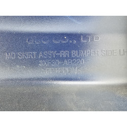 3XF30-AB220 Hyundai Elantra Sedan Left Rear Bumper Molding Skirt 2011-2013
