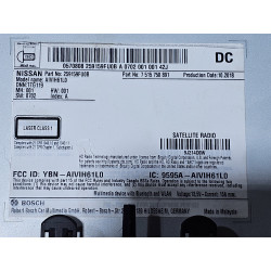 25915-9FU0B Nissan Titan Radio GPS Navigation Receiver 2019-2021