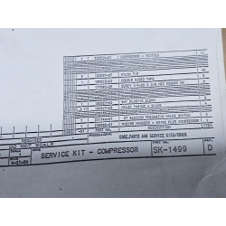 1070307 Caterpillar Seat Air Compressor 208344AD