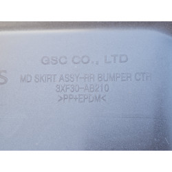 3XF30-AB210 Hyundai Elantra Rear Bumper Center Skirt Lower Valance