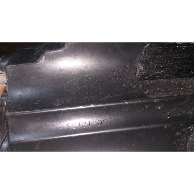 HYUNDAI TUCSON LEFT LED HALOGEN HEADLIGHT 2016-2018 92101-D3 USA