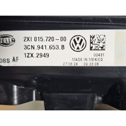 3CN941653B Volkswagen Atlas Front Bumper Grille Center LED Bar Lamp