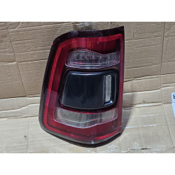 55112993AD Dodge Ram 1500 Left LED Premium Black Tail Lamp 2019-2024