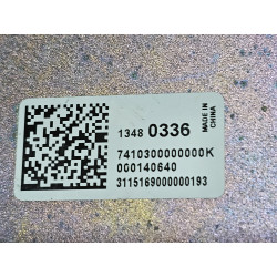 13480336 Opel Adam Roof GPS Radio Antenna 2012-2019 22960095