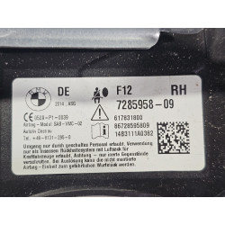 72127285958 BMW 4 Right Seat Airbag 2012-2020