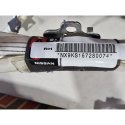 985P0-9KS8A Nissan Versa Sedan Roof Curtain Passenger Right Airbag